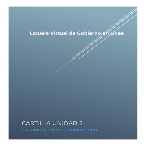 Aplicación de los principios de Open Government a las políticas ...