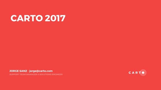 CARTO 2017