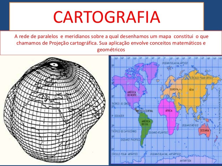 Qual é A Finalidade Da Projeção Cartográfica