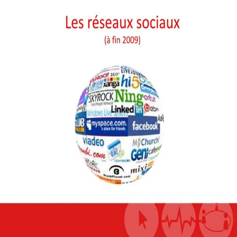 Les réseaux sociaux dans le monde