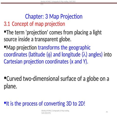 Cartography | PPTX