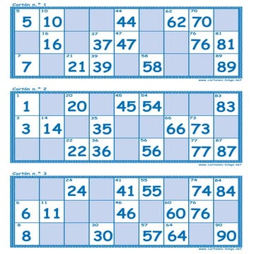 300 Cartons Bingo 90 Boules Rouge – Série Complète Unique, Bandes De 6 Micro-perforées – Idéal Bingo Associatif