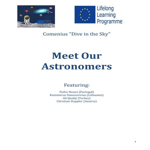 Meet our Astronomers