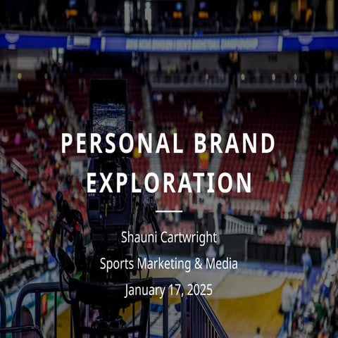 Shauni Cartwright: Brand Exploration PPT