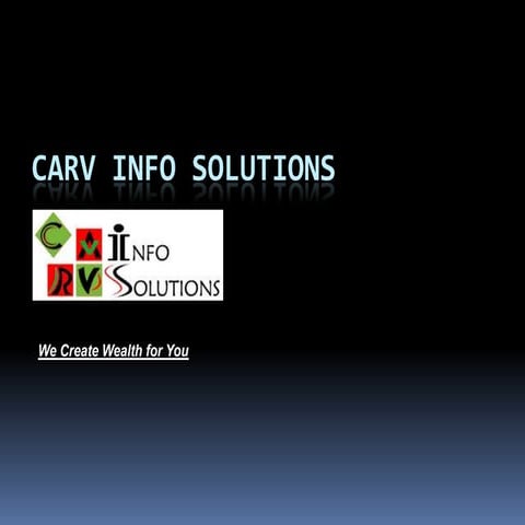 Carv Info Solutions Web Design Development and Internet Marketing  Profile