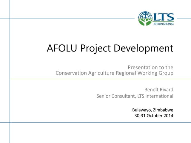 Carwg afolu project development presentation v2