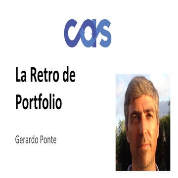La retro de Portfolio