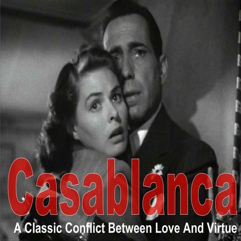 Casablanca - Title slide challenge