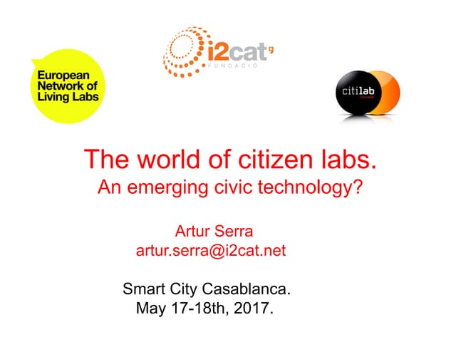The World of Citizen Labs 