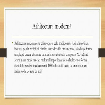 Comparative Analysis of Modern and Traditional Architecture Styles | PPTX