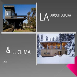 Casas por su clima