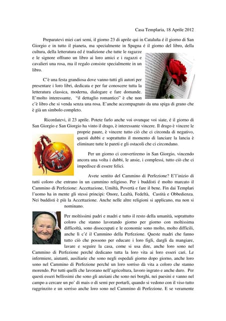 "Il Cammino di Perfezione"