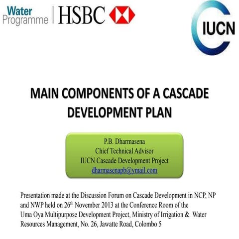 Cascade development planning