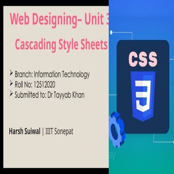 Comprehensive Introduction to CSS for Modern Web Design and Development ...