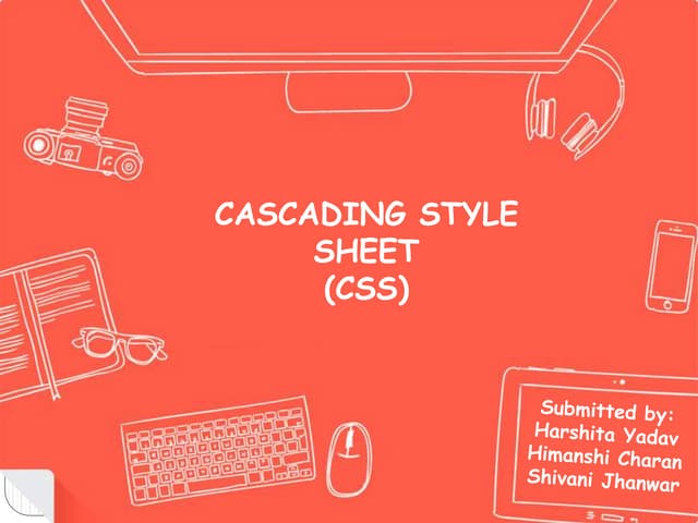 Cascading style sheets (CSS) | PPT