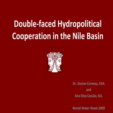 Cascao&Conway Stockholm Doube Faced Cooperation Nile Basin