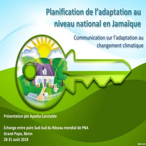 Planificacion de l’adaptation au niveu national en Jamaïque: Communication su...