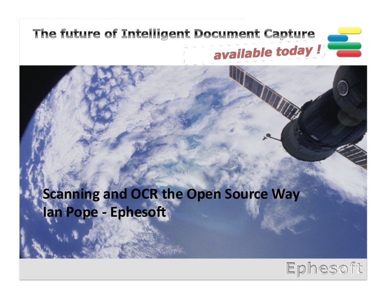 CASE 7 Scanning And OCR The Open Source Way
