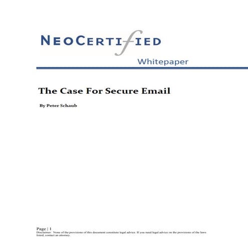 Case for-secure-email-encryption