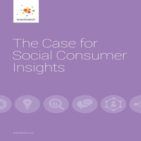 The Case for Social Consumer Insights