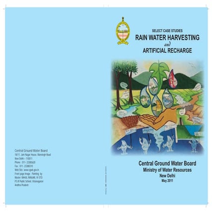 India;  Rain Water Harvesting and Artificial Recharge