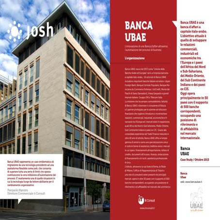 Case Study Banca Ubae