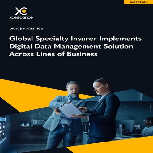 Insurance Data Management Case Study: 65% Faster Processing & 70% Time ...