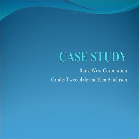 Compensation Case Study