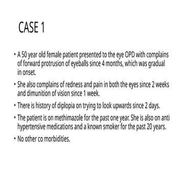 Thyroid eye disease | PPTX