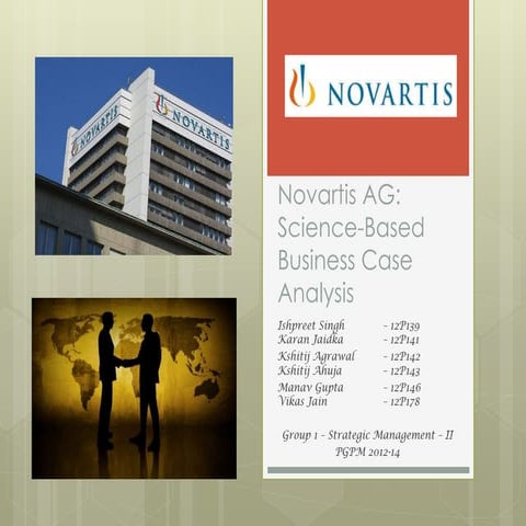 Novartis AG: Science-Based Business
