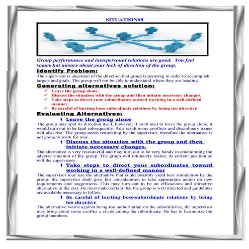 DECISION MAKING Case STUDY