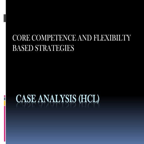 Case analysis (hcl)