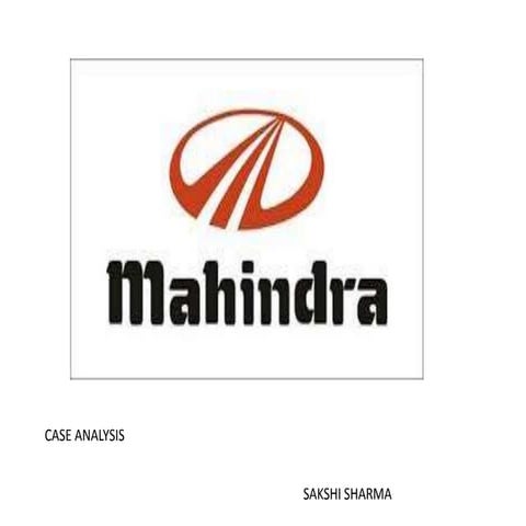 case analysis mahindra and mahindra and nokia (Trade unions)
