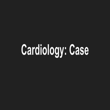 cardio case report......................