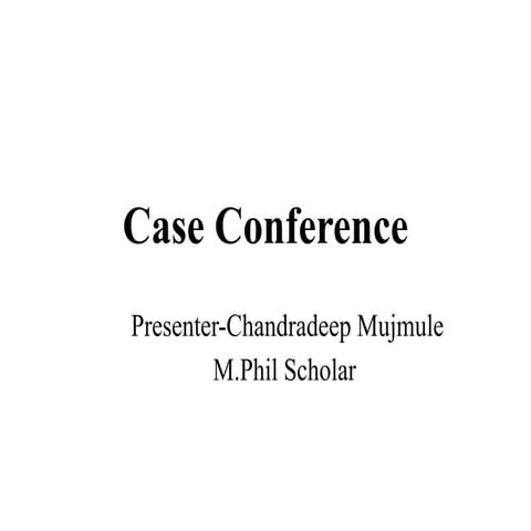 Case formulation | PPTX