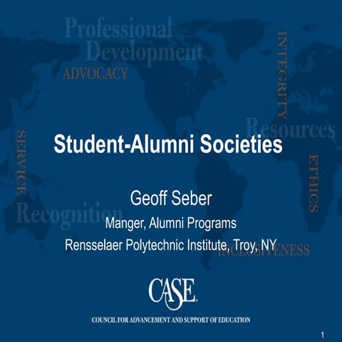 CASE Student and Young Alumni Conference - June 2014