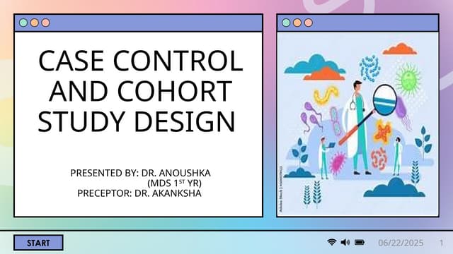 CASE CONTROL STUDY | PPTX