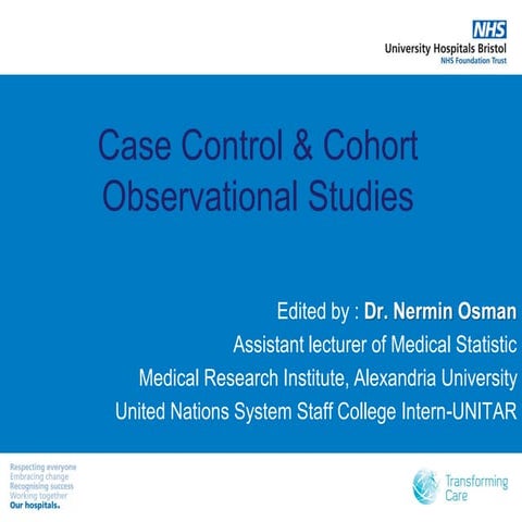 Observational Studies: Case Control & Cohort Studies | PDF | Medical Health