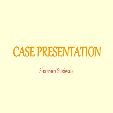 Case presentation- A Pediatric Neurological case..!!