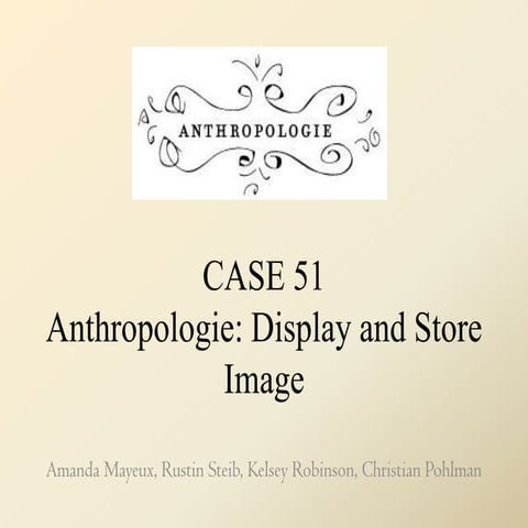 Anthropologie