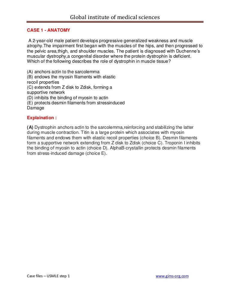 Case files usmle step 1 ( sample )