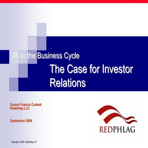 What is Investor Relations? | PPT