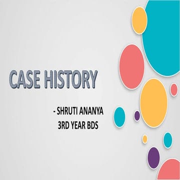 Case history (1)