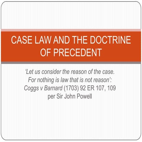 Case Law