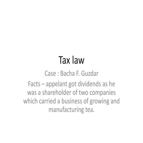 case law bacha f guzdar.pptx