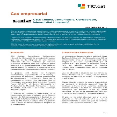 Cas empresarial
