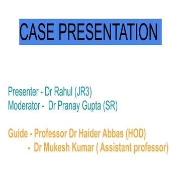 CASE PRESENTATION.pptx pleural effusion in emergency medicine