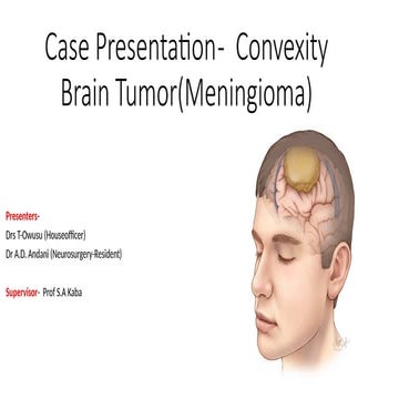 Case Presentation -  Convexity Brain Tumor(Meningioma).pptx