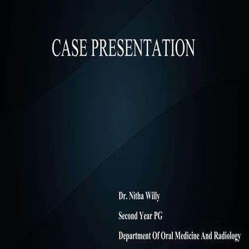 case presentation 5 TOBACCO POUCH KERATOSIS.pptx