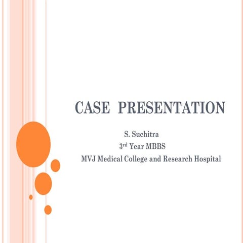 CASE PRESENTATION CATARACT (1).pdf for mbbs | PDF